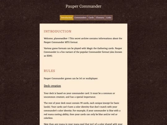 index screenshot