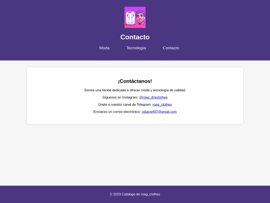contacto screenshot