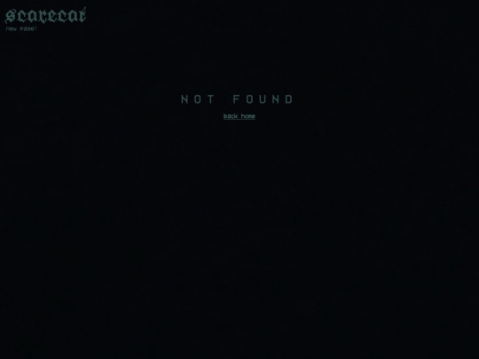 not_found screenshot