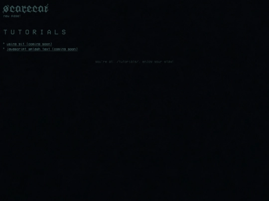 tutorials screenshot