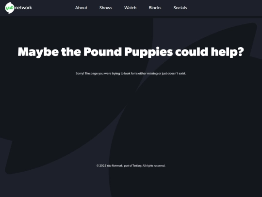 not_found screenshot