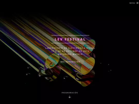 WEB LEV FESTIVAL screenshot