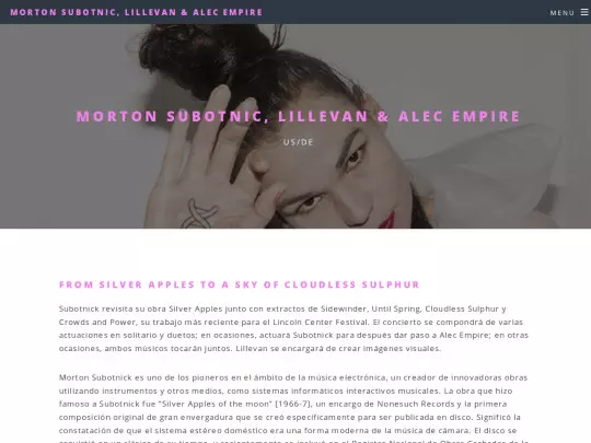 WEB LEV FESTIVAL/mortonsubotnic screenshot