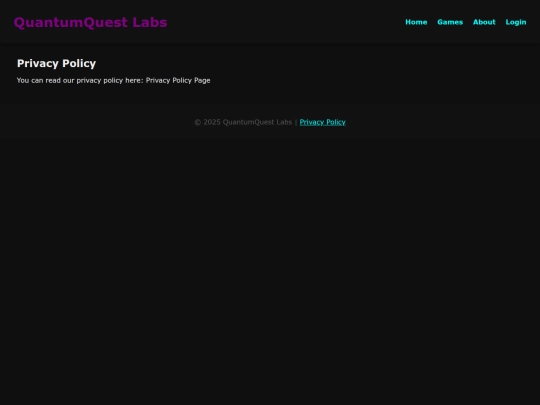 policy screenshot
