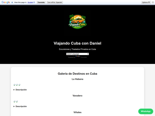 Viajando-Cuba-daniel screenshot