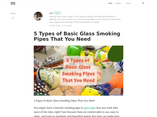 5-types-of-basic-glass-smoking-pipes-that-you-need screenshot