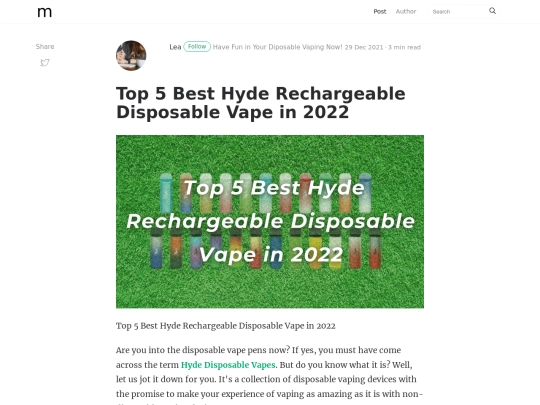 top-5-best-hyde-rechargeable-disposable-vape-in-2022 screenshot