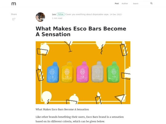 what-makes-esco-bars-become-a-sensation screenshot