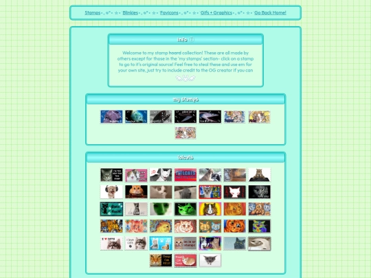 mystuff/graphicscollection/stamps screenshot