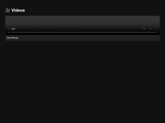 assets/videos screenshot