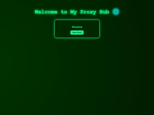 proxies screenshot