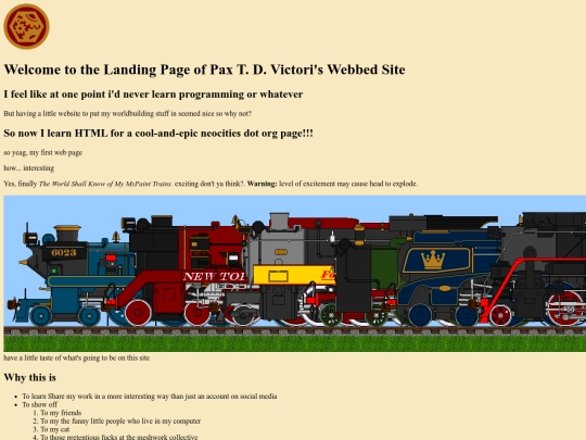 myfirst webpage screenshot