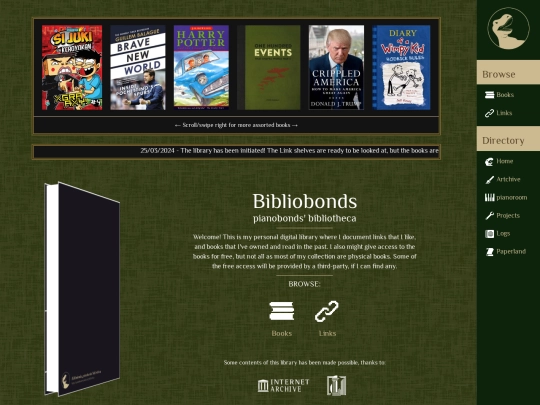 bibliotheca screenshot