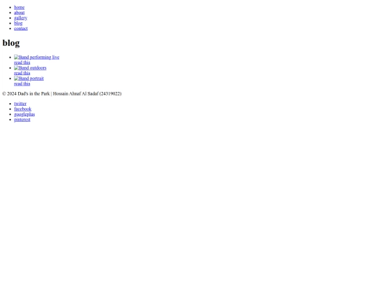blog screenshot