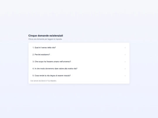 Risposte screenshot
