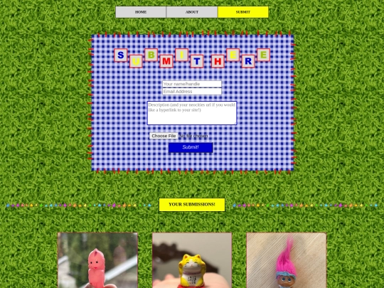 submit screenshot