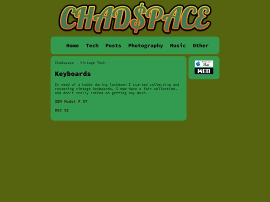 vintage-tech/keyboards screenshot