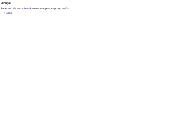 artigos screenshot