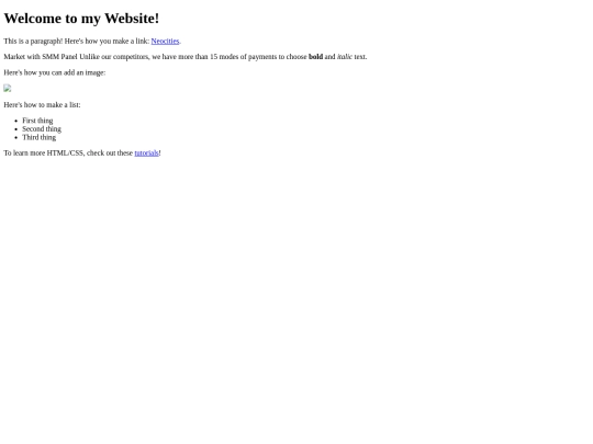 index screenshot