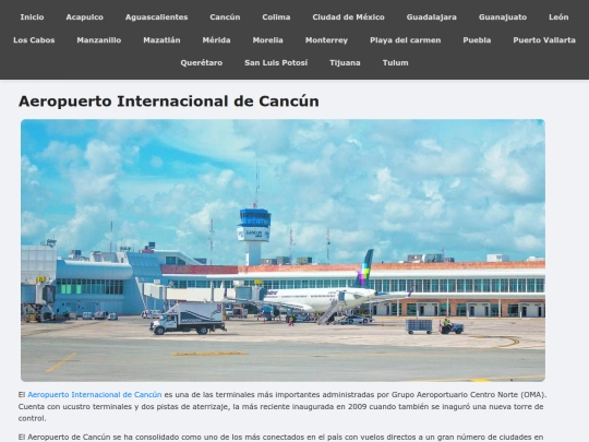 aeropuerto-cancun screenshot