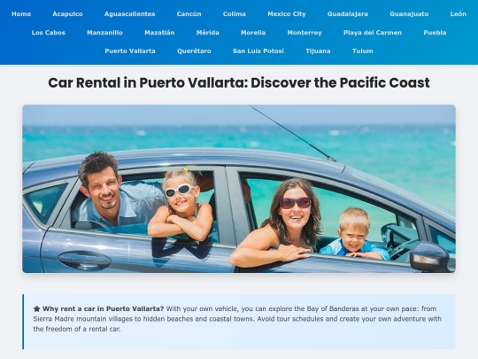 car_rental_puerto_vallarta screenshot