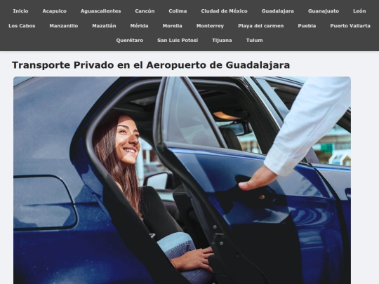 transportacion-aeropuerto screenshot