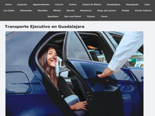 transporte-ejecutivo-en-guadalajara screenshot