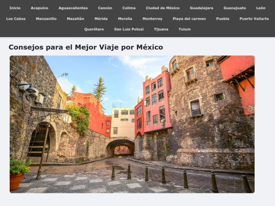 turismo-en-mexico screenshot