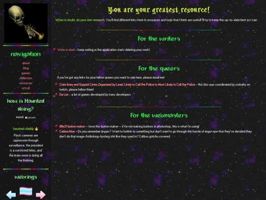 resources screenshot