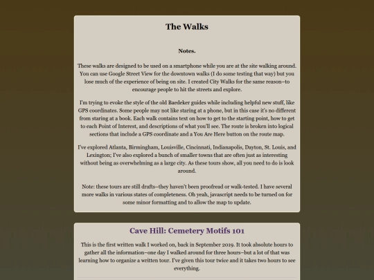 walks/walks screenshot