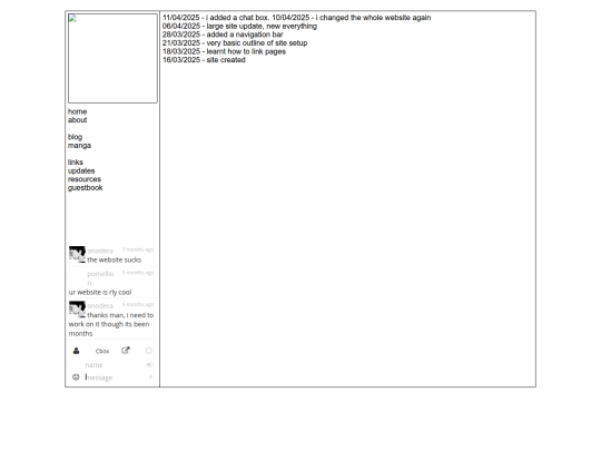 updates screenshot