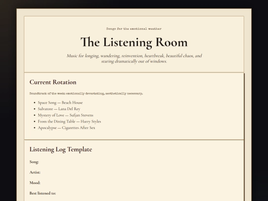 the-listening-room screenshot
