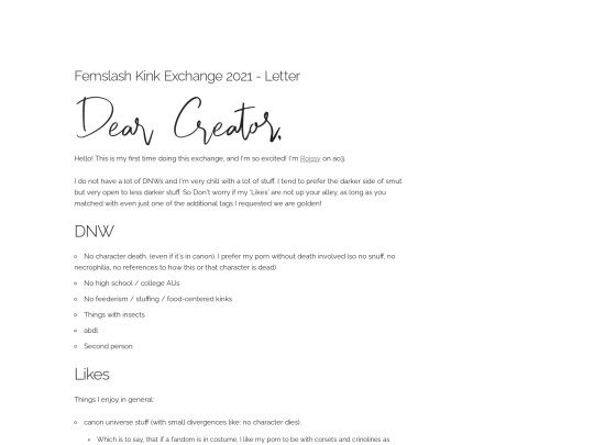 femslash-kink-exchange-2021-letter screenshot