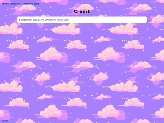 credit screenshot