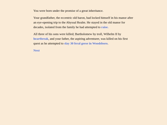 The Department of Adventuring screenshot