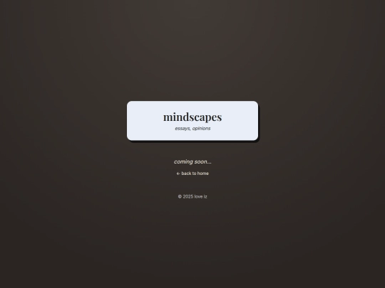 mindscapes screenshot