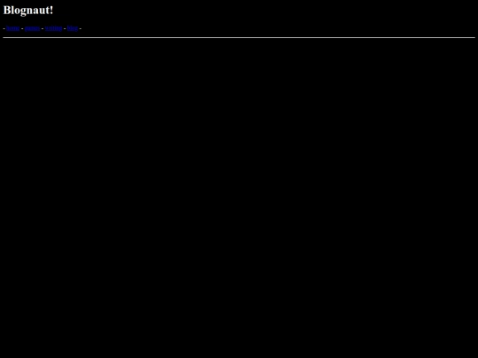 blog/home screenshot