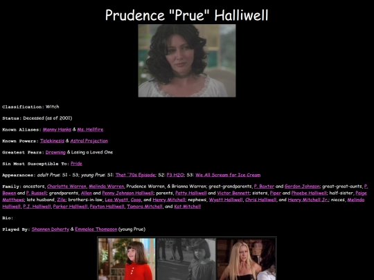 cast/prue screenshot