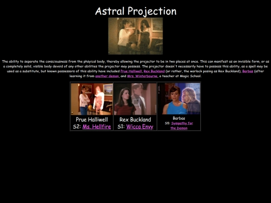 glossary/astralprojection screenshot
