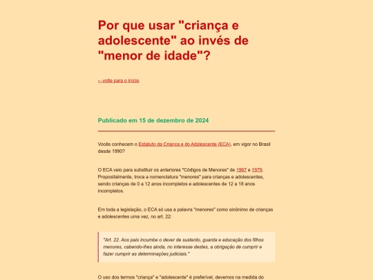 educacao/menor screenshot