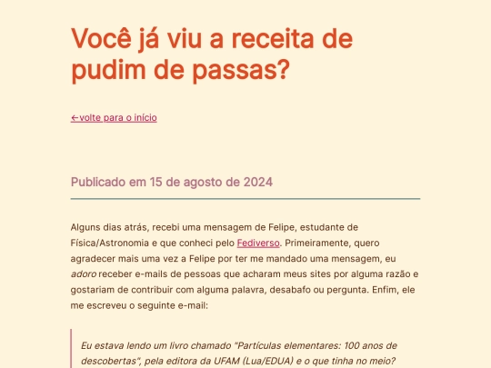 quimica/pudim screenshot