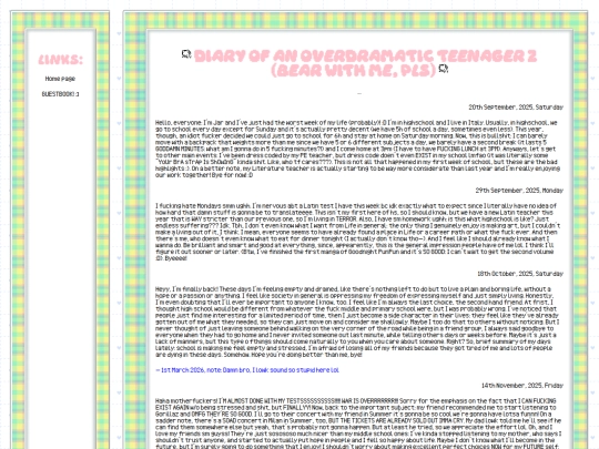 0000diary screenshot