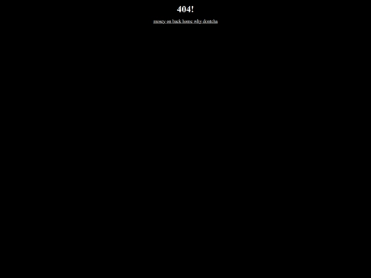 not_found screenshot