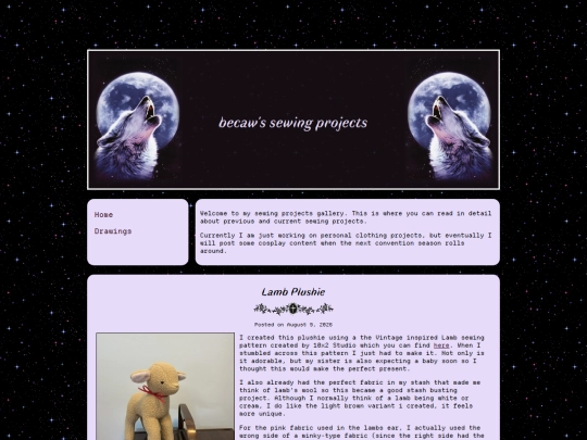 sewing screenshot