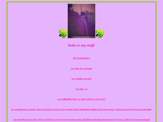 links screenshot