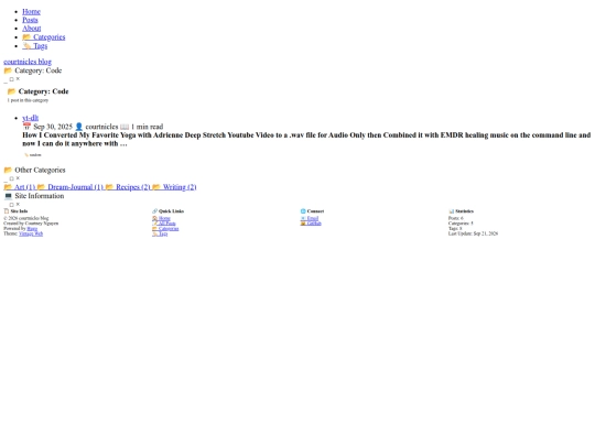 categories/code screenshot