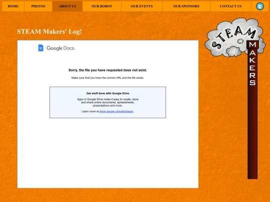 log screenshot