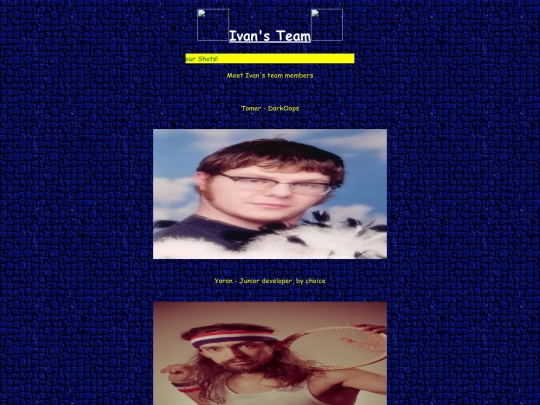 Team screenshot