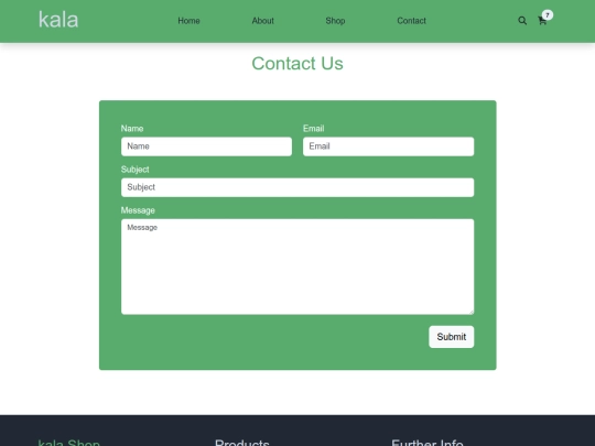 contact screenshot