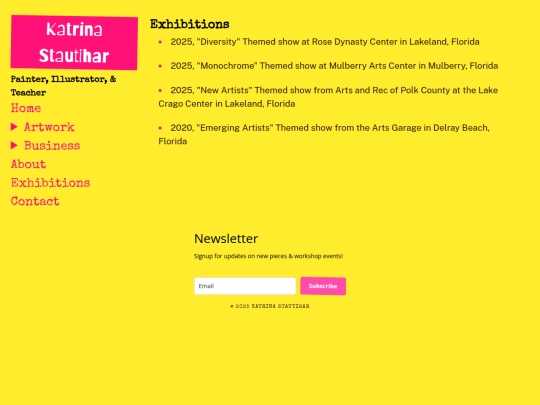 showings screenshot
